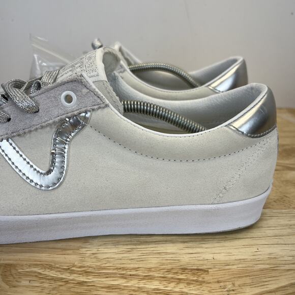 Vans Sport Low Mens Sz 13 High Shine Blanc De Blanc Suede Skater Sneakers Shoes main image 9
